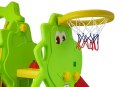 ZESTAW OGRODOWY ZJEŻDŻALNIA HUŚTAWKA DINO