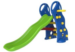 ZJEŻDŻALNIA PLASTIKOWA Z DRABINKĄ NIEBIESKA