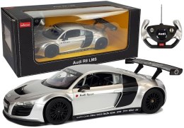 AUTO R/C AUDI R8 LMS RASTAR 1:14 SREBRNE NA PILOTA