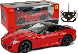 AUTO R/C FERRARI 599 GTORASTAR 1:14 CZERWONE