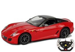 AUTO R/C FERRARI 599 GTORASTAR 1:14 CZERWONE