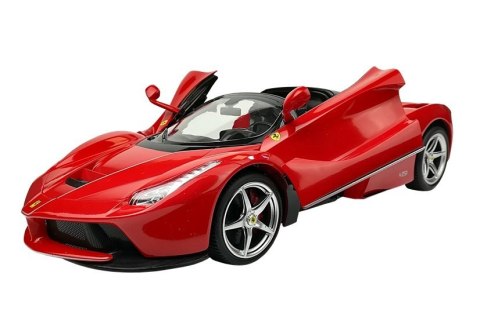 AUTO R/C FERRARI APERTA RASTAR 1:14 CZERWONE NA PILOTA