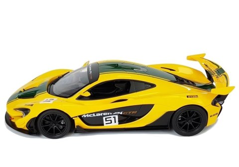 AUTO R/C MCLAREN P1 GTR RASTAR 1:14 ŻÓŁTE NA PILOTA