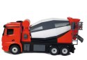 AUTO R/C MERCEDES-BENZ AROCS RASTAR 1:14 CZERWONE NA PILOTA
