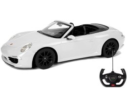 AUTO R/C PORSCHE 911 CARRERA S RASTAR 1:12 BIAŁE