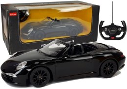 AUTO R/C PORSCHE 911 CARRERA S RASTAR 1:12 CZARNE