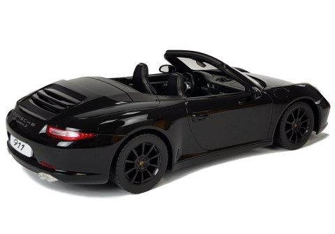 AUTO R/C PORSCHE 911 CARRERA S RASTAR 1:12 CZARNE