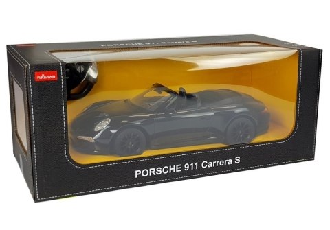 AUTO R/C PORSCHE 911 CARRERA S RASTAR 1:12 CZARNE