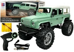 AUTO ZDALNIE STEROWANE JEEP R/C ZIELONY 7.5 KM/H 1:14 2.4G