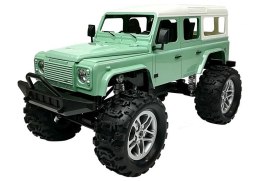 AUTO ZDALNIE STEROWANE JEEP R/C ZIELONY 7.5 KM/H 1:14 2.4G
