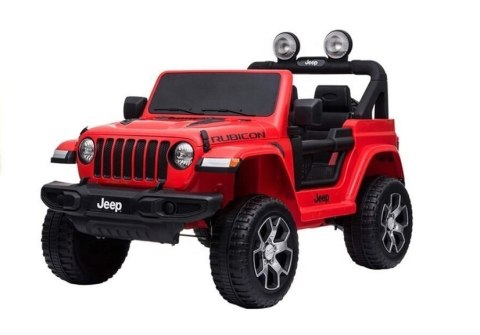 AUTO NA AKUMULATOR JEEP RUBICON 4x4 CZERWONY