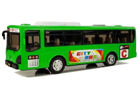 MUZYCZNY AUTOBUS Z NAPĘDEM i ŚWIATŁAMI ZIELONY