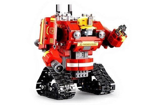 ROBOT Z KLOCKÓW R/C 2.4G 527 ELEMENTÓW CZERWONY