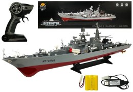 STATEK NISZCZYCIEL ZDALNIE STEROWANY R/C 1:275