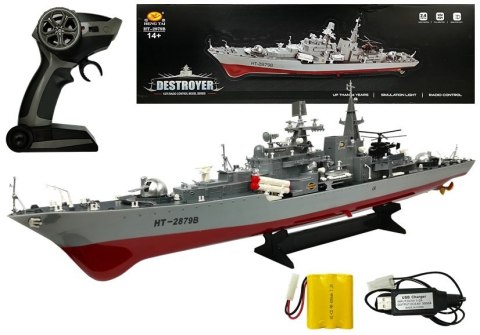 STATEK NISZCZYCIEL ZDALNIE STEROWANY R/C 1:275