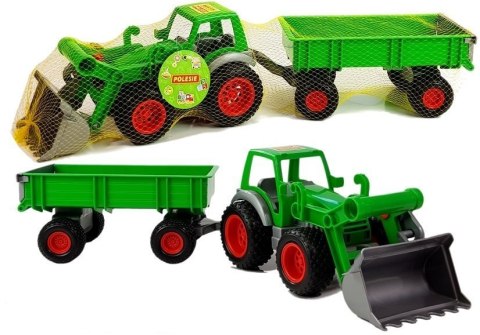 TRAKTOR - ŁADOWARKA Z PRZYCZEPĄ FARMER 8817
