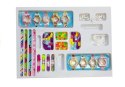 ZESTAW DO TWORZENIA BIŻUTERII I ZEGARKÓW DIY 110 ELEMENTÓW
