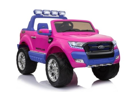 AUTO NA AKUMULATOR FORD RANGER 4x4 RÓŻOWY LCD