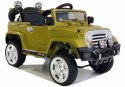 AUTO NA AKUMULATOR JEEP JJ245 ZIELONY