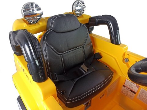 AUTO NA AKUMULATOR JEEP JJ245 ŻÓŁTY
