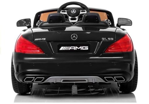 AUTO NA AKUMULATOR MERCEDES SL65 CZARNY LAKIER