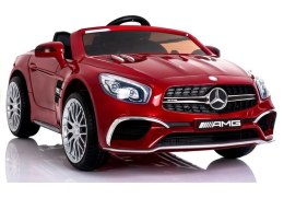 AUTO NA AKUMULATOR MERCEDES SL65 CZERWONY LAKIER
