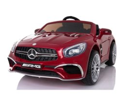 AUTO NA AKUMULATOR MERCEDES SL65 CZERWONY LAKIER