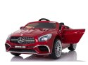 AUTO NA AKUMULATOR MERCEDES SL65 CZERWONY LAKIER