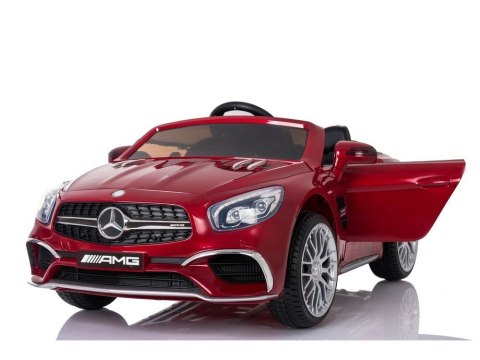 AUTO NA AKUMULATOR MERCEDES SL65 CZERWONY LAKIER
