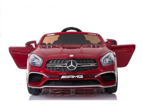 AUTO NA AKUMULATOR MERCEDES SL65 CZERWONY LAKIER