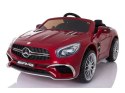 AUTO NA AKUMULATOR MERCEDES SL65 CZERWONY LAKIER