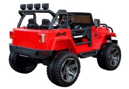 AUTO NA AKUMULATOR WXE-1688 4x4 CZERWONY