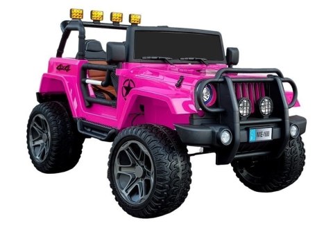 AUTO NA AKUMULATOR WXE-1688 4x4 RÓŻOWY