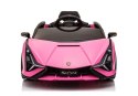 AUTO NA AKUMULATOR LAMBORGHINI SIAN RÓŻOWY