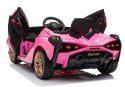 AUTO NA AKUMULATOR LAMBORGHINI SIAN RÓŻOWY