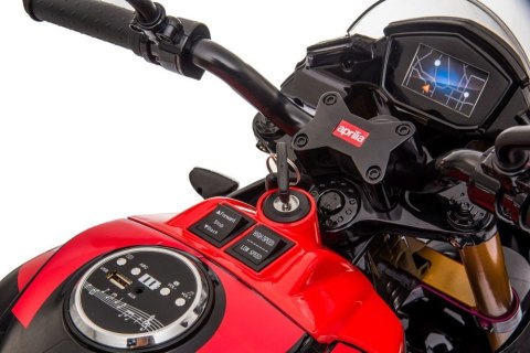 MOTOR NA AKUMULATOR APRILIA TUONO V4 CZERWONY