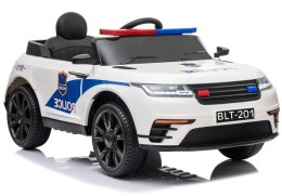 POJAZD NA AKUMULATOR BLT-201 POLICJA BIAŁY