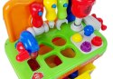 WARSZTAT DLA NIEMOWLĄT ZESTAW NARZĘDZI SORTER Z DŹWIĘKIEM I ŚWIATŁEM