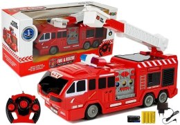 WÓZ STRAŻACKI ZDALNIE STEROWANY STRAŻ POŻARNA R/C 28CM