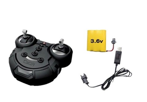 WYWROTKA CIĘŻARÓWKA DŹWIG 2W1 ZDALNIE STEROWANY Z KLOCKÓW 2.4G 838 ELEMENTÓW C51013W