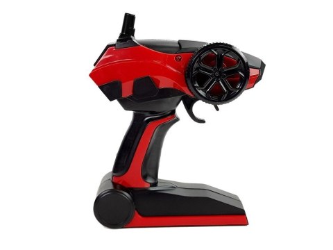 AUTO TERENOWE ZDALNIE STEROWANE 1:14 2.4G RC CZERWONE DUŻE KOŁA