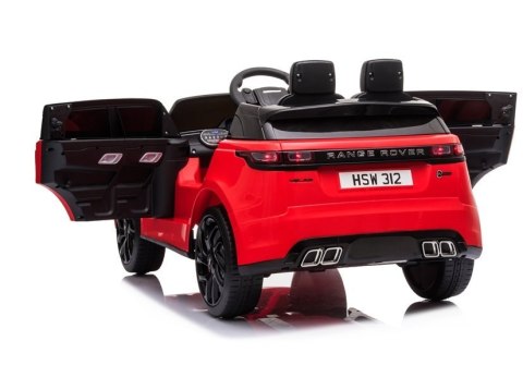 AUTO NA AKUMULATOR RANGE ROvER CZERWONY LAKIER