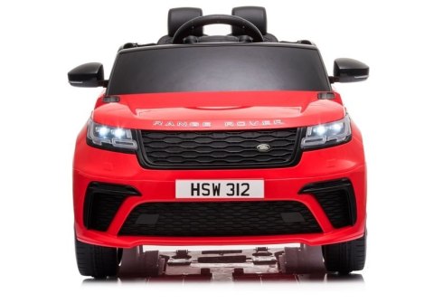AUTO NA AKUMULATOR RANGE ROvER CZERWONY