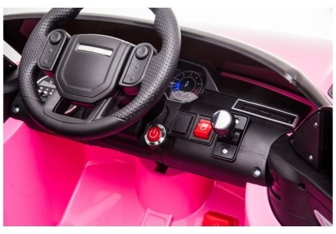 AUTO NA AKUMULATOR RANGE ROvER RÓŻOWY LAKIER