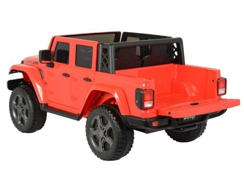SAMOCHÓD NA AKUMULATOR JEEP RUBICON 6768R CZERWONY