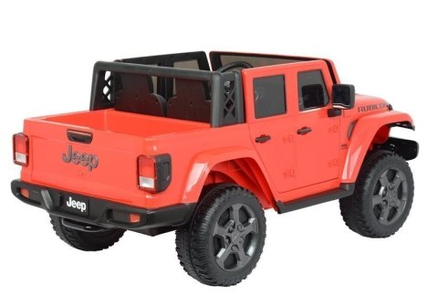 SAMOCHÓD NA AKUMULATOR JEEP RUBICON 6768R CZERWONY
