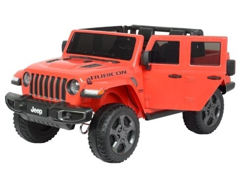 SAMOCHÓD NA AKUMULATOR JEEP RUBICON 6768R CZERWONY