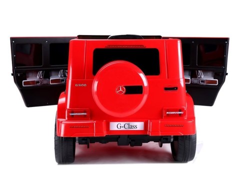 SAMOCHÓD NA AKUMULATOR MERCEDES G500 CZERWONY