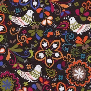 Folk Birds - Nosidełko Ergonomiczne Tula