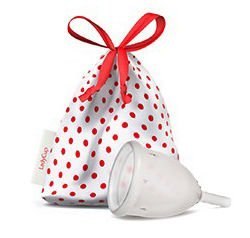 Lady Cup kubeczek menstruacyjny Przezroczysty Rozmiar S